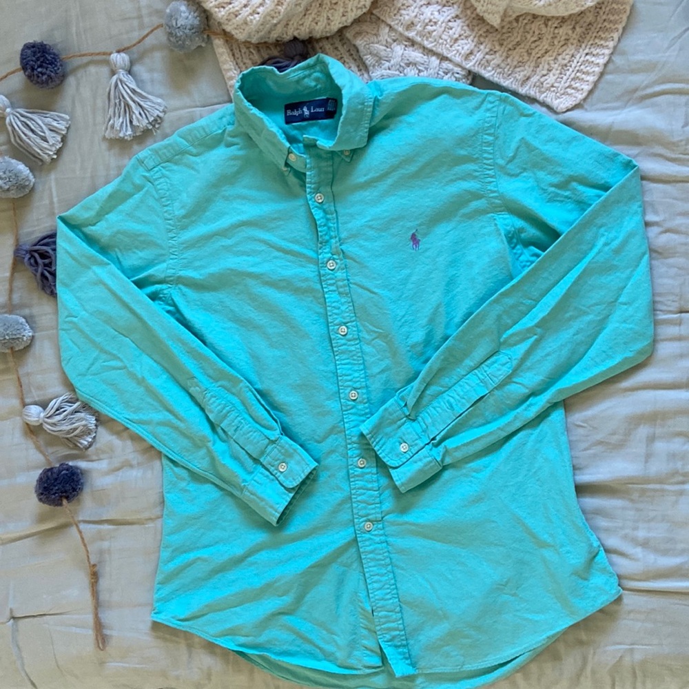 RALPH LAUREN MENS L SEAGREEN COLOR